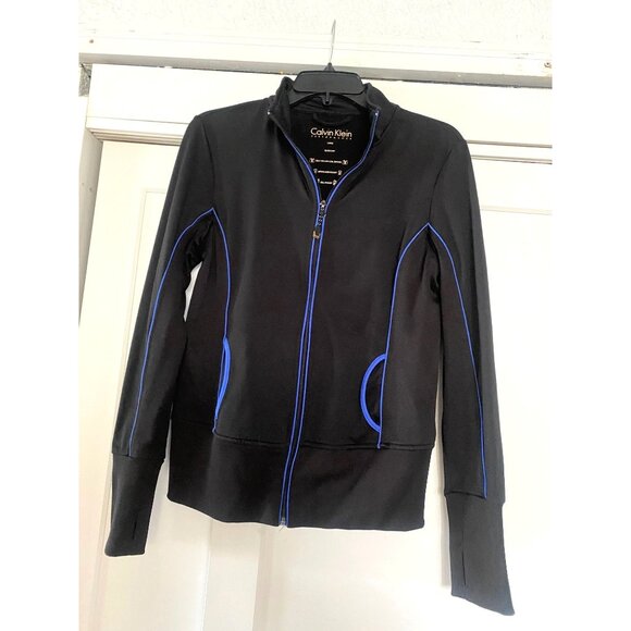 Calvin-klein Black Jacket Zise L Sport Jackets - Picture 1 of 9